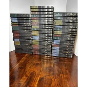 Britannica Great Books Of The Western World 1-54 Complete Set C 1952, Print 1984